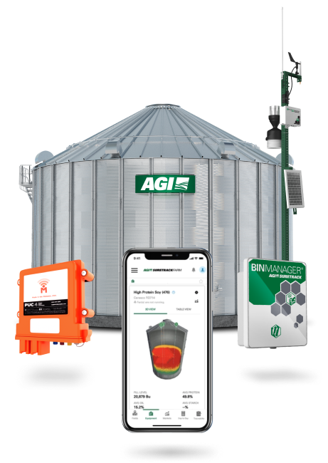 An AGI grain bin